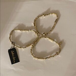 Cookie Lee bracelets set of three. Brand new with tag